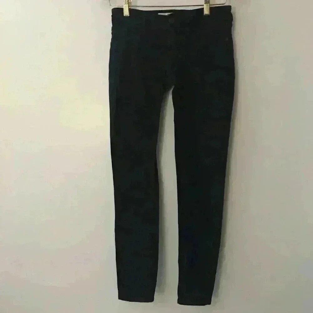 A& F Blue Pants Straight Leg Size 2 Waist 26